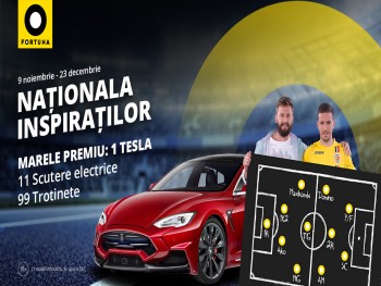 Intră GRATUIT în concursul lansat de FORTUNA