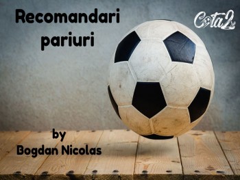 Biletul zilei in cota 13+  recomandat de Bogdan Nicolas