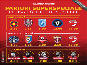 COTA 500! CLINCENI - LEICESTER DE ROMÂNIA? Pune la Superbet primele SuperSpeciale pe noul sezon al campionatului!