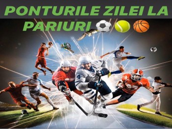 Lista de recomandari ,ponturile zilei la pariuri !