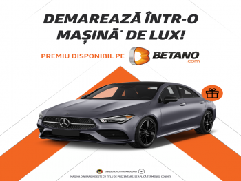 Demarează cu Betano și poți câștiga un premiu de lux! Aici, tu îți faci jocul!