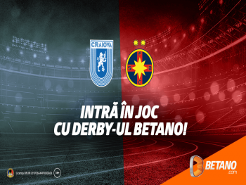 Derby-ul Betano duce la cote maxime lupta pentru titlu