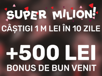 Câștigă SuperMilionul de lei în această vară! Intră în joc GRATUIT!