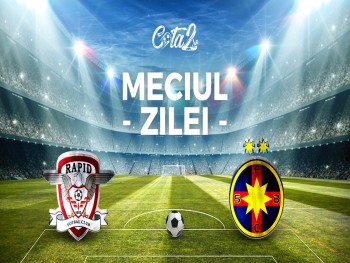3 pariuri la cote excelente pe RAPID vs FCSB