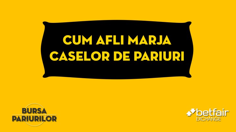Cum câștigă casele de pariuri ÎNTOTDEAUNA! Ce este marja de profit?