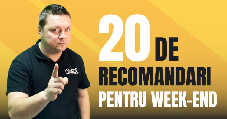 TOP recomandări pentru biletele de weekend 5 - 7 noiembrie 2022