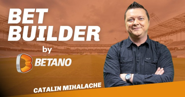 BetBuilder by BETANO! Cotă de 7.20 formată din selecții pe două meciuri!