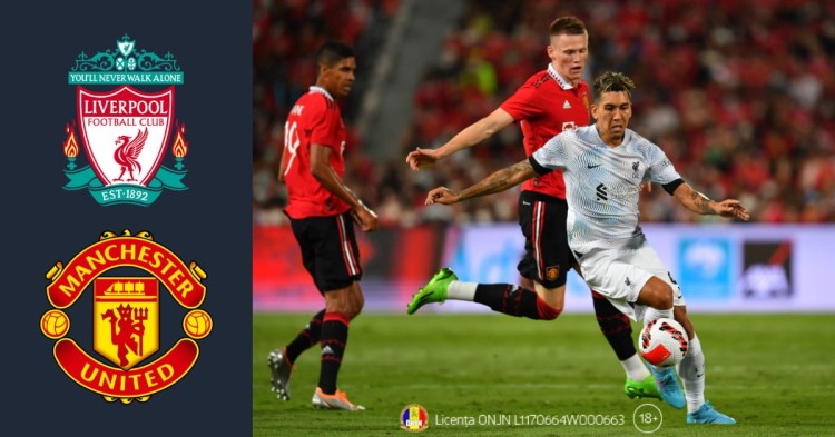 Liverpool – Manchester United îți aduce Mega Cote în oferta Betano. Încearcă și Bet Builder pentru o cotă de 15.00!