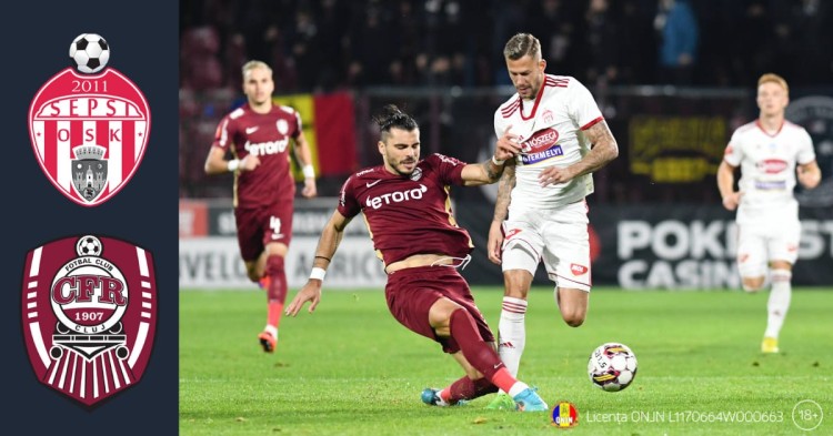 Sepsi – CFR Cluj joacă tare în epilogul etapei a 29-a, iar Betano te răsplătește cu o cotă de peste 7.00 cu  Bet Builder