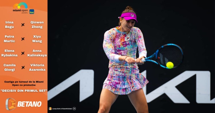 Irina Begu luptă la Miami pentru calificarea în turul 3 contra unei chinezoaice cu un clasament mai bun