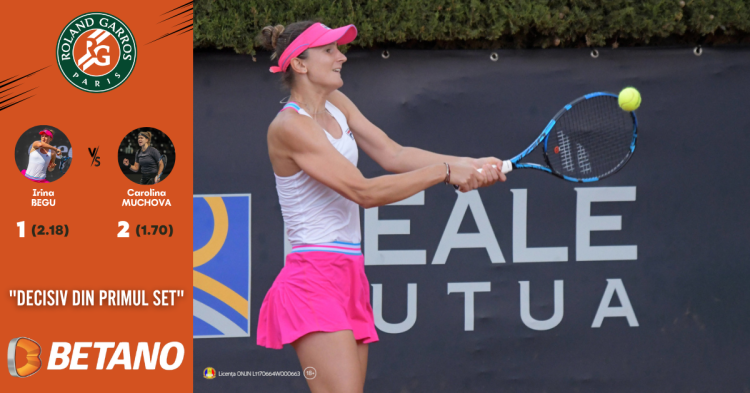 Irina Begu, favorită pentru un loc în primele 16 la Roland Garros