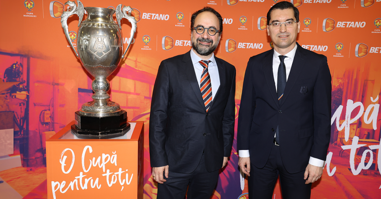 Betano și Federația Română de Fotbal prelungesc parteneriatul până în 2030 pentru Cupa României Betano