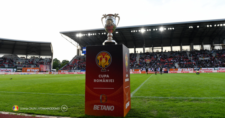Cupa României Betano a ajuns în faza semifinalelor. Două meciuri, toate pariurile preferate, un singur bilet cu Bet Builder!