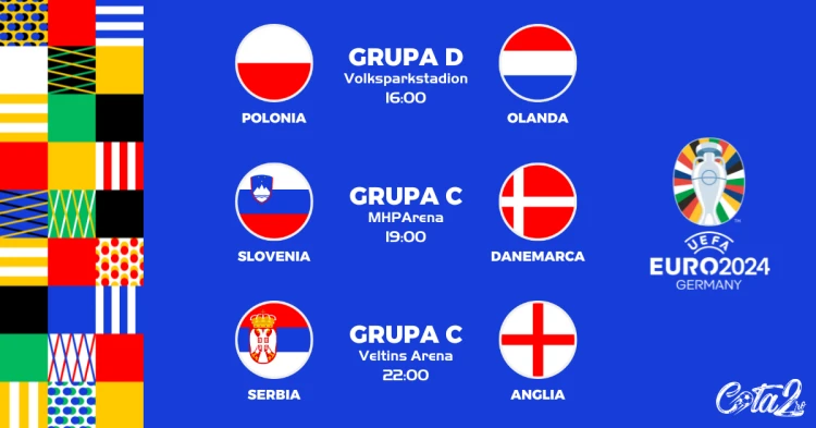 Ponturile zilei de la EURO - 16 Iunie 2024