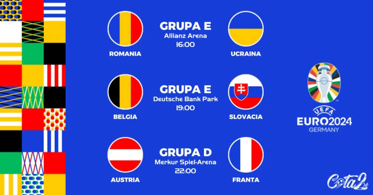 Ponturile zilei de la EURO - 17 Iunie 2024