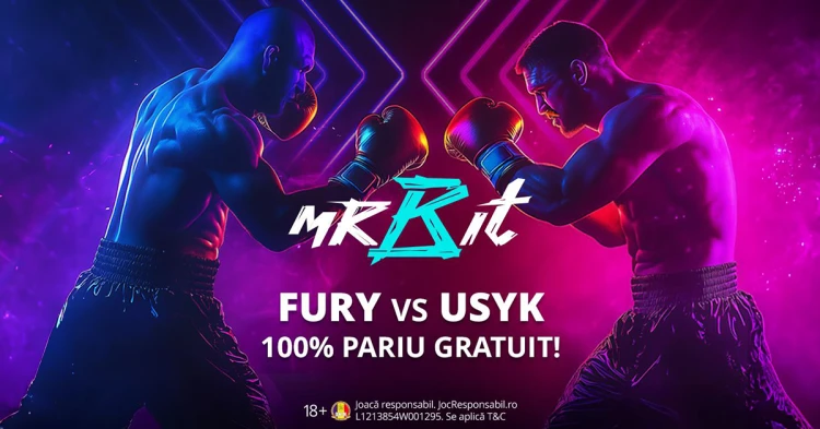 Usyk vs. Fury: Pariază cu Mr Bit și Dublează Emoțiile!