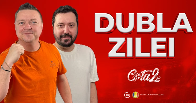 DUBLA ZILEI: Proiect comun de pariuri sportive